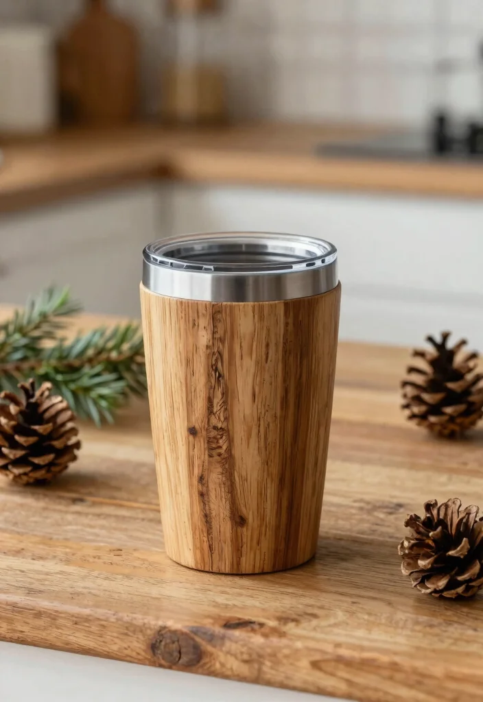 15 Trendy Tumbler Wraps Designs for Instant Makeovers 12. Rustic Chic 0