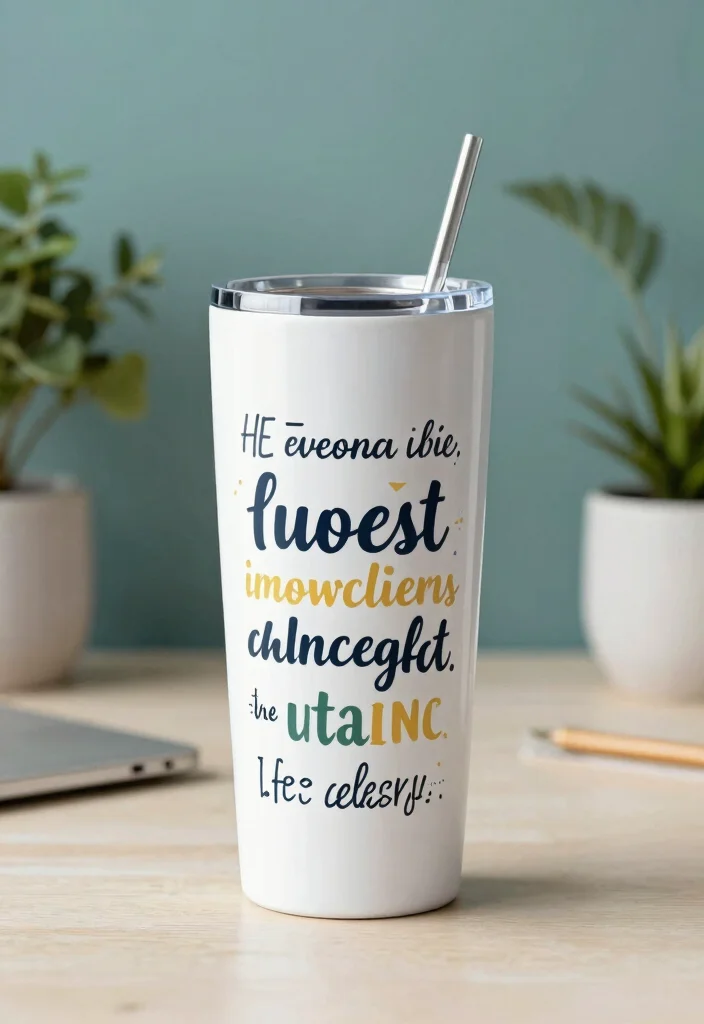 15 Trendy Tumbler Wraps Designs for Instant Makeovers 14. Motivational Quotes 0