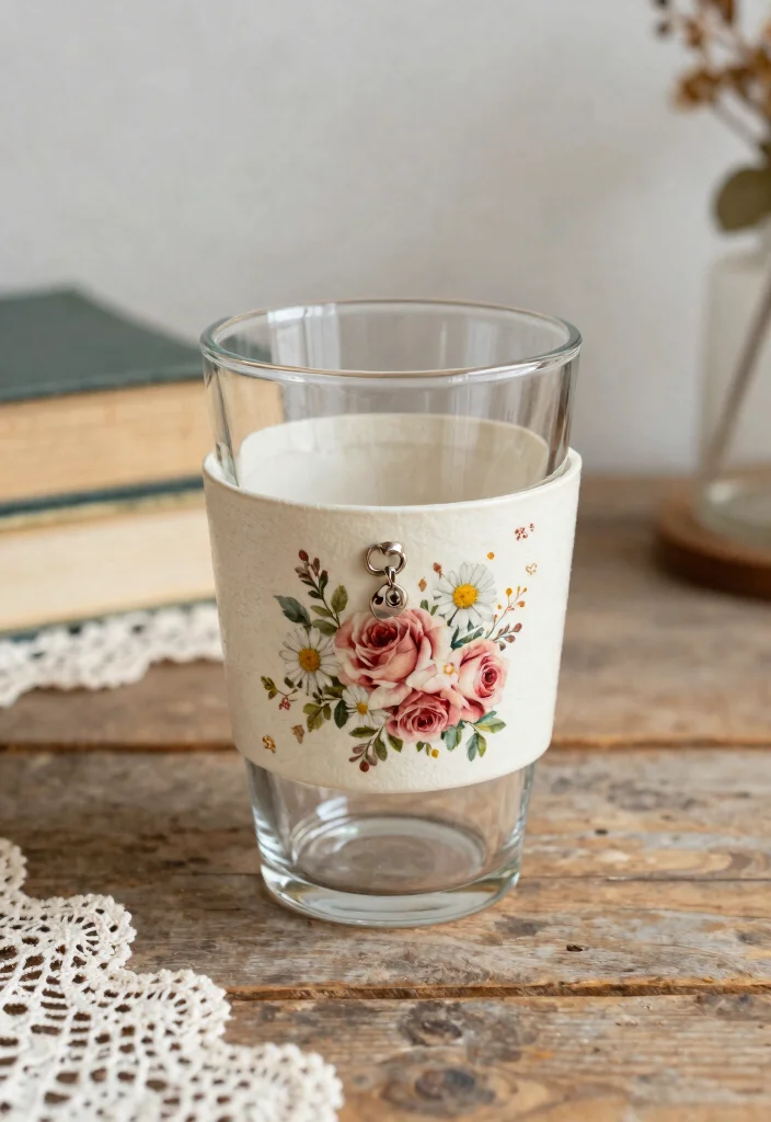 15 Trendy Tumbler Wraps Designs for Instant Makeovers 4. Vintage Floral Charm 0