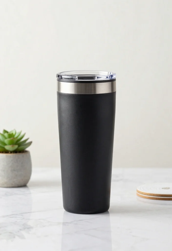 17 Amazing 20 oz Tumbler Ideas for Custom Cups 2. Modern Minimalist Aesthetics 0