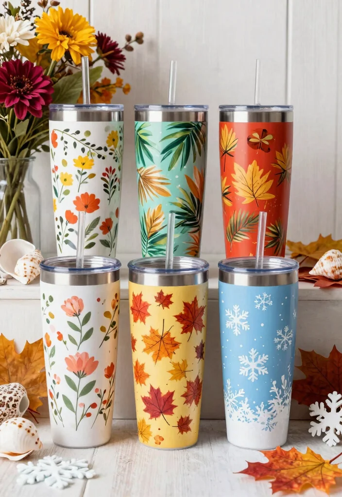 17 Amazing 20 oz Tumbler Ideas for Custom Cups 7. Seasonal Celebrations 0