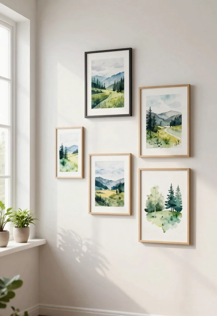 17 Dreamy Wall Art Ideas for a Bedroom Makeover 8. Nature Inspired Art 0