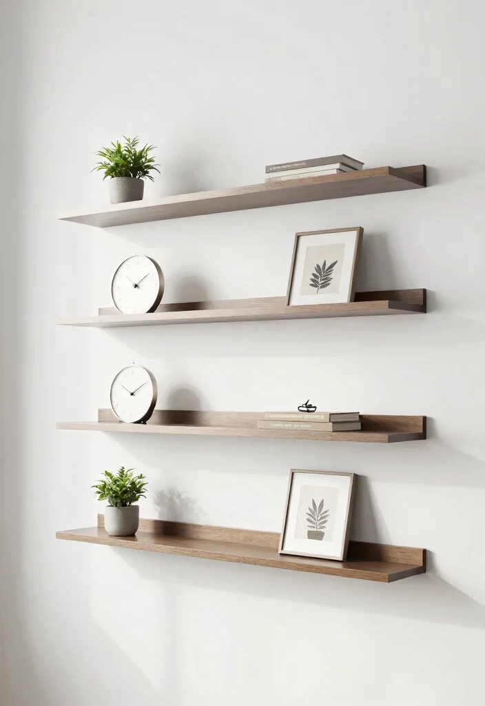 21 Aesthetic Wall Shelf Decor Ideas Pro Styling Tips 12. Floating Shelves 0