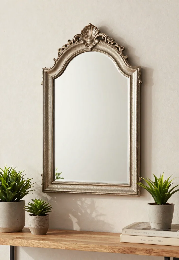 21 Aesthetic Wall Shelf Decor Ideas Pro Styling Tips 13. Incorporate Mirrors 0