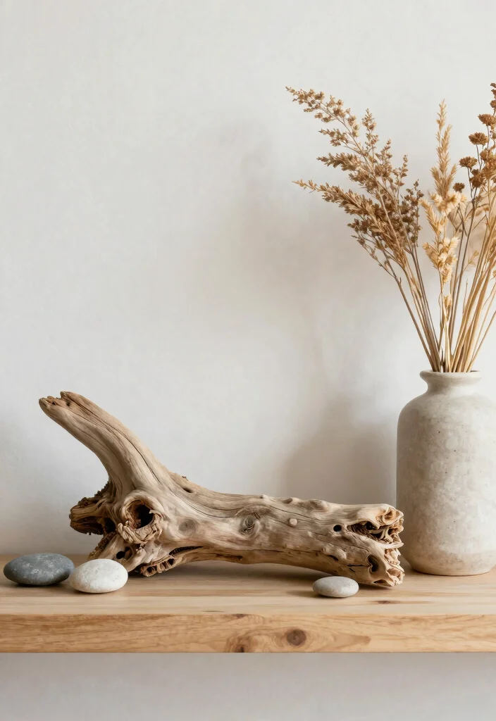 21 Aesthetic Wall Shelf Decor Ideas Pro Styling Tips 15. Natural Elements 0