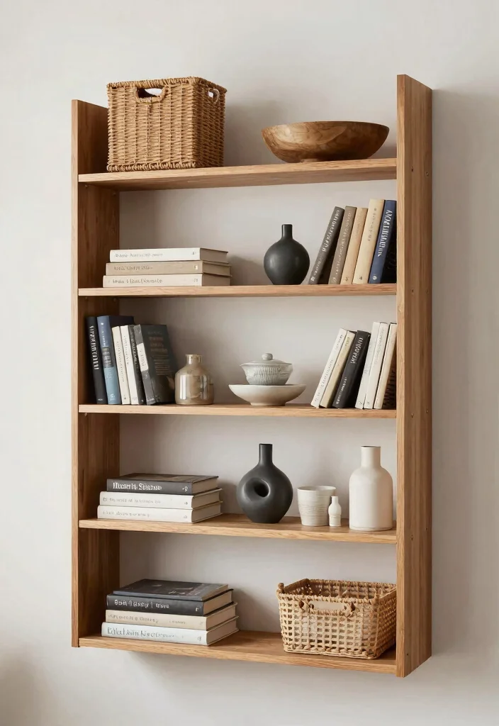 21 Best Aesthetic Wall Shelf Ideas for Room Makeovers 12. Multi Functional Shelves 0