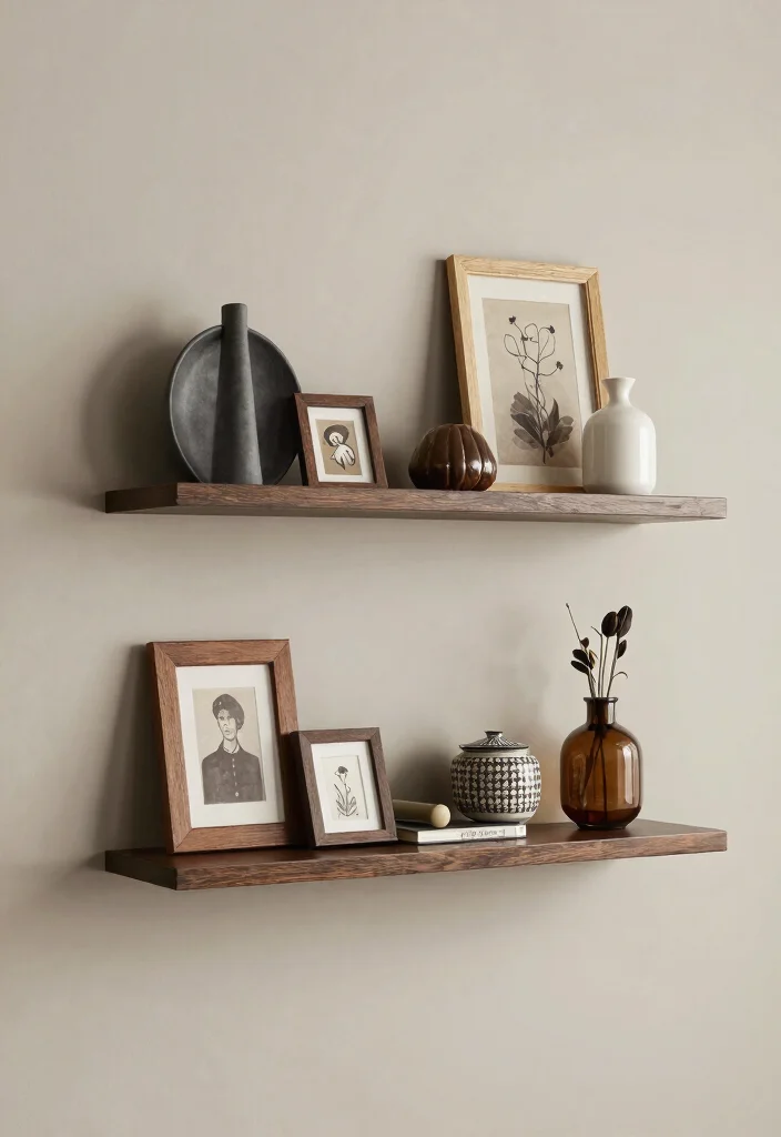 21 Best Aesthetic Wall Shelf Ideas for Room Makeovers 13. Customized Creations 0