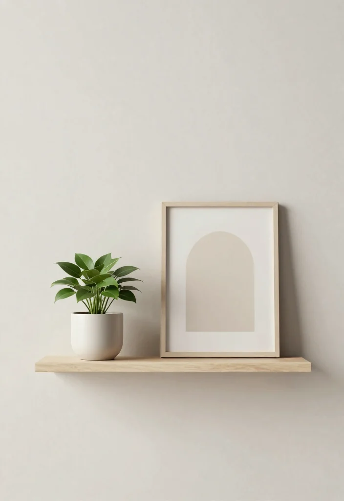 21 Best Aesthetic Wall Shelf Ideas for Room Makeovers 5. Minimalist Magic 0