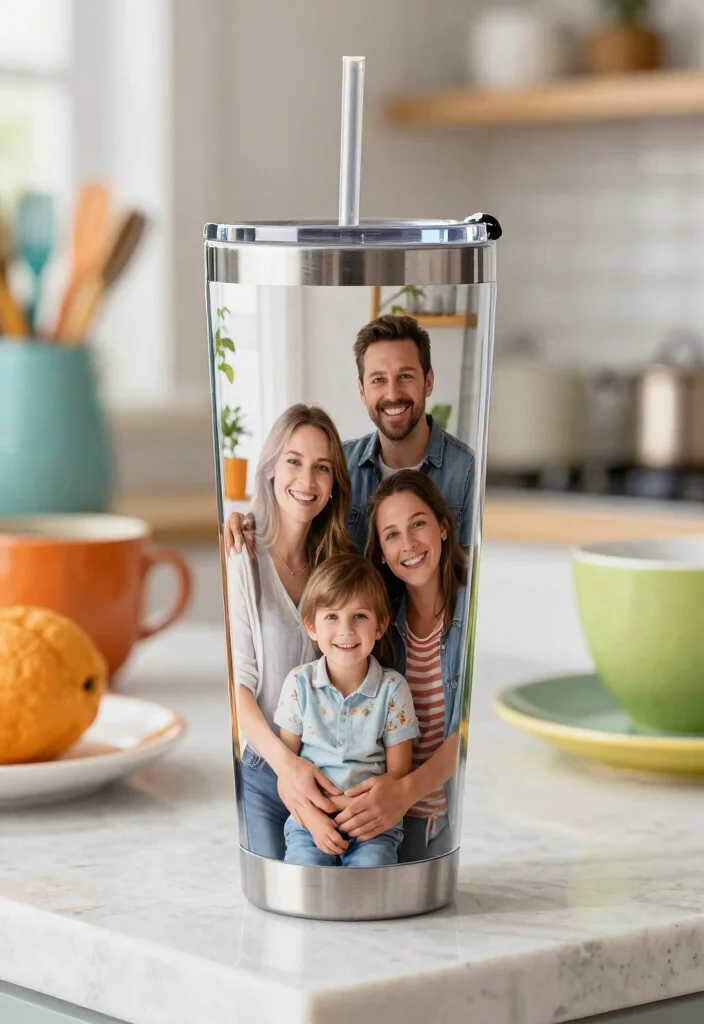 21 Cute Tumbler Ideas for Everyday Hydration Aesthetic 18. Custom Photo Tumblers 0