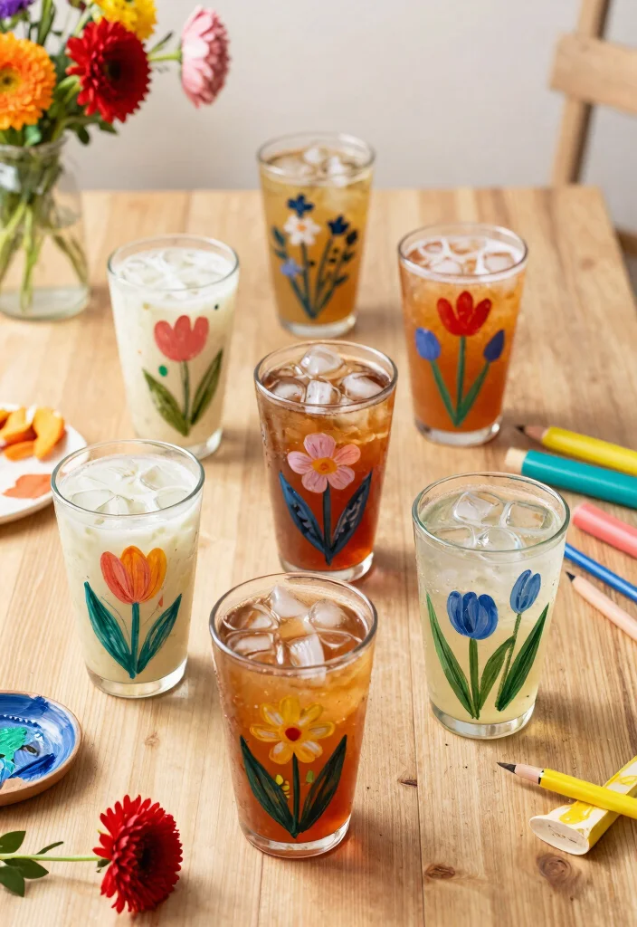 21 Cute Tumbler Ideas for Everyday Hydration Aesthetic 6. Hand Painted Custom Tumblers 0