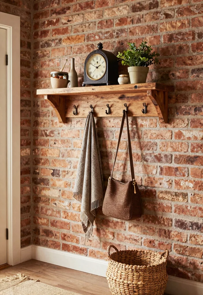 21 Sleek Floating Shelf Wall Ideas for a Minimalist Vibe 2. Reclaimed Wood for Rustic Charm 0