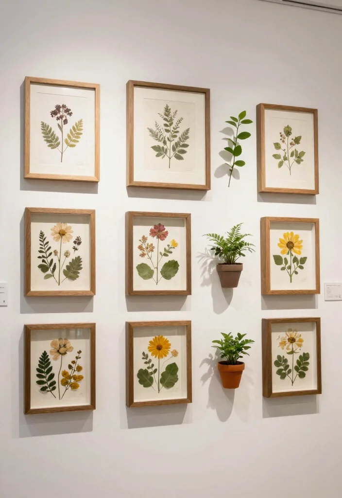 21 Stunning Gallery Wall Art Ideas Bohemian Style 3. Nature Inspired Elements 0