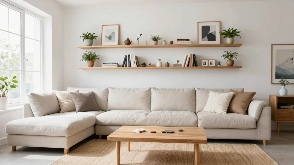 21 Stunning Living Room Wall Shelf Ideas [Designer Look]