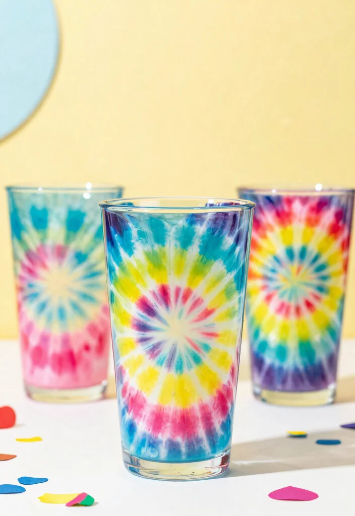 21 Stunning Tumbler Designs for Your Next Craft Project Must Try 15. Artistic Tie Dye 0