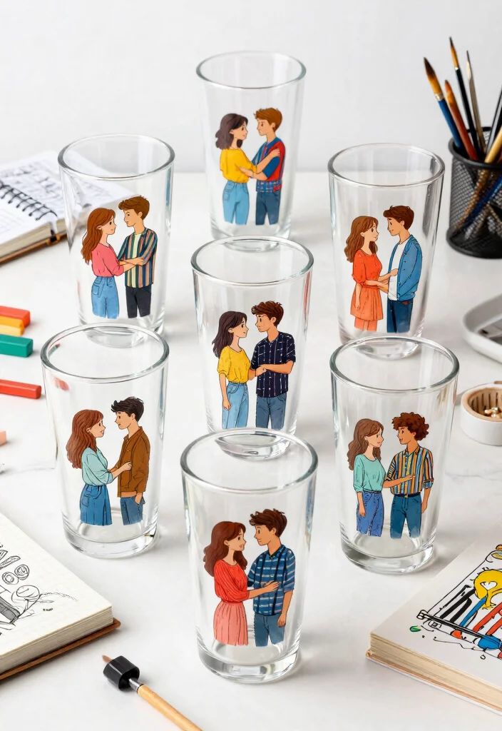 21 Stunning Tumbler Designs for Your Next Craft Project Must Try 19. Custom Illustrations 0