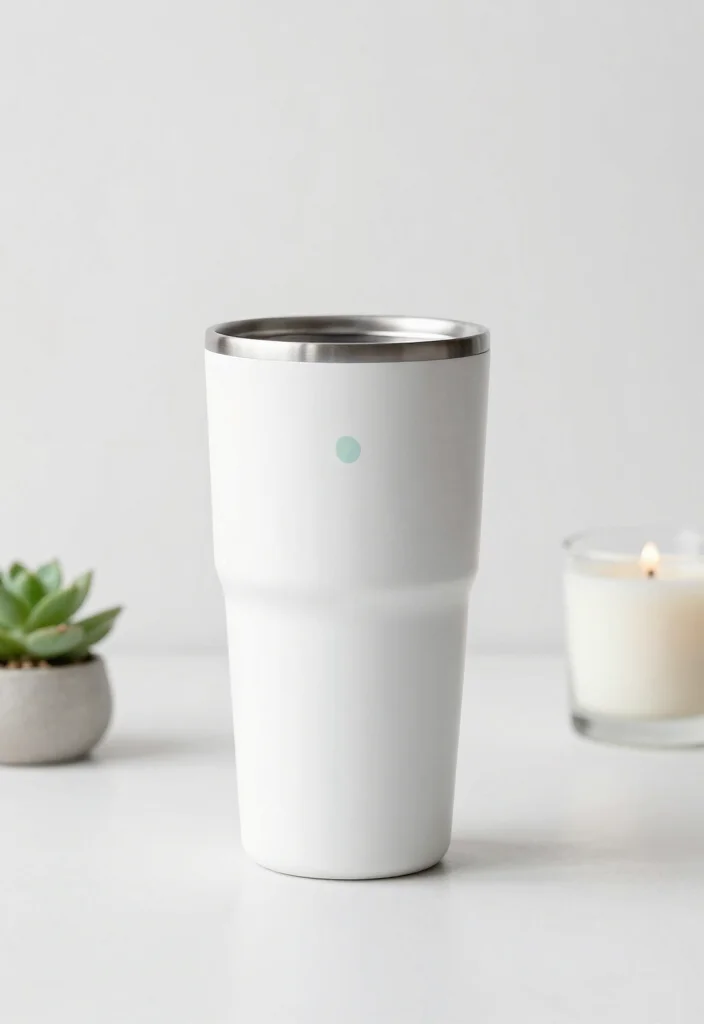 21 Stunning Tumbler Designs for Your Next Craft Project Must Try 5. Minimalist Magic 0
