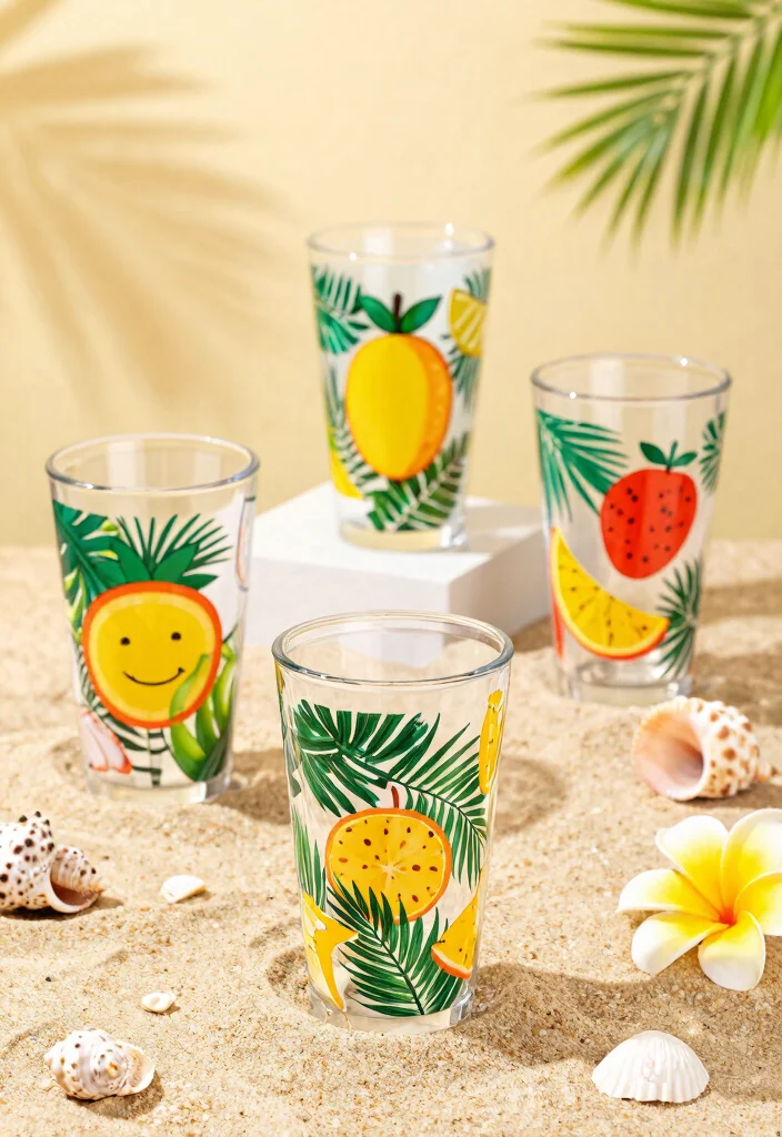 21 Stunning Tumbler Designs for Your Next Craft Project Must Try 6. Tropical Vibes 0