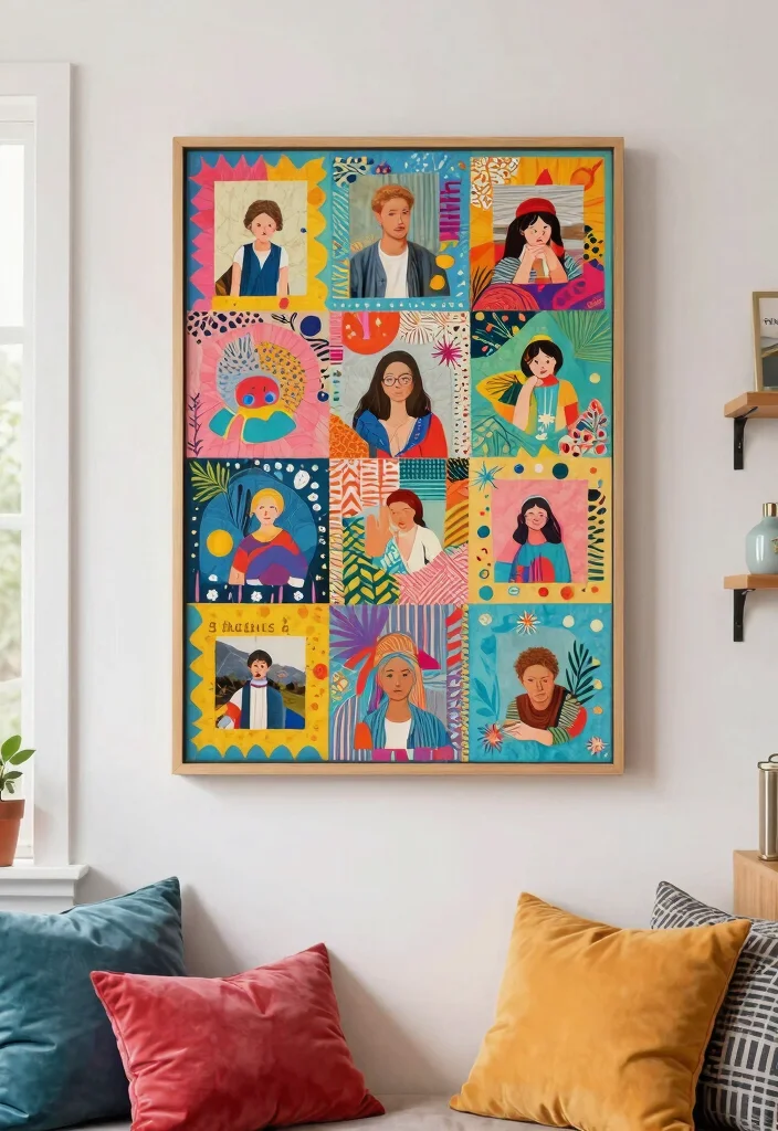 25 Breathtaking Wall Art Inspiration Photos for Pins 22. Decoupage Art 0