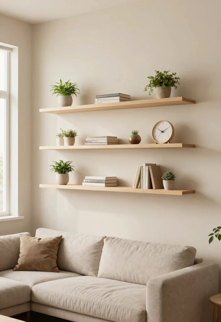 25 Brilliant Wall Shelf Ideas to Maximize Your Space 1. Floating Shelves for a Clean Look 0