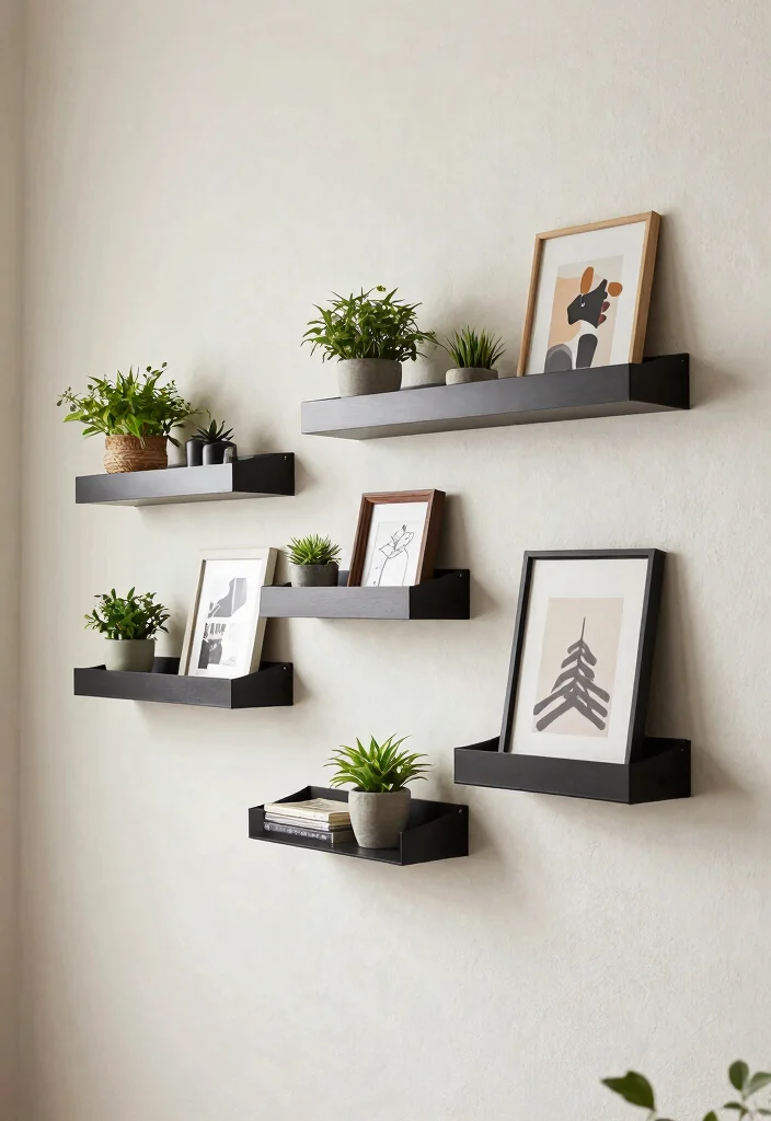 25 Brilliant Wall Shelf Ideas to Maximize Your Space 15. Magnetic Shelves for a Unique Twist 0