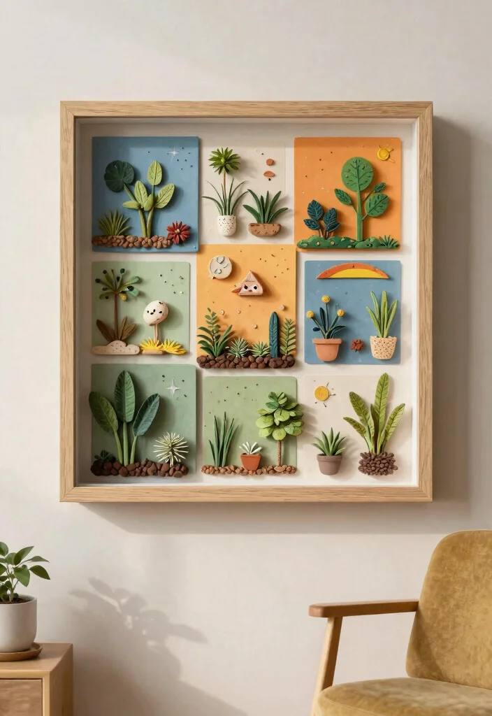 25 Stunning Wall Art Ideas to Transform Your Blank Walls 25. Shadow Box Displays 0