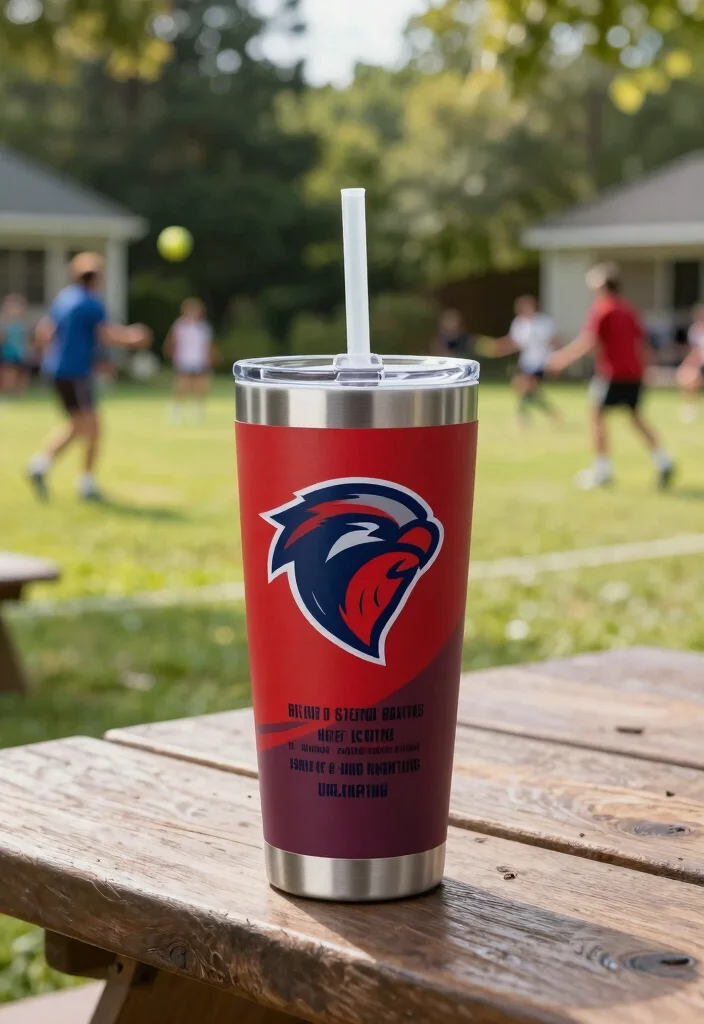 7 Best Fathers Day Tumbler Ideas for Dad 2. Sporty Custom Engraved Tumblers 0