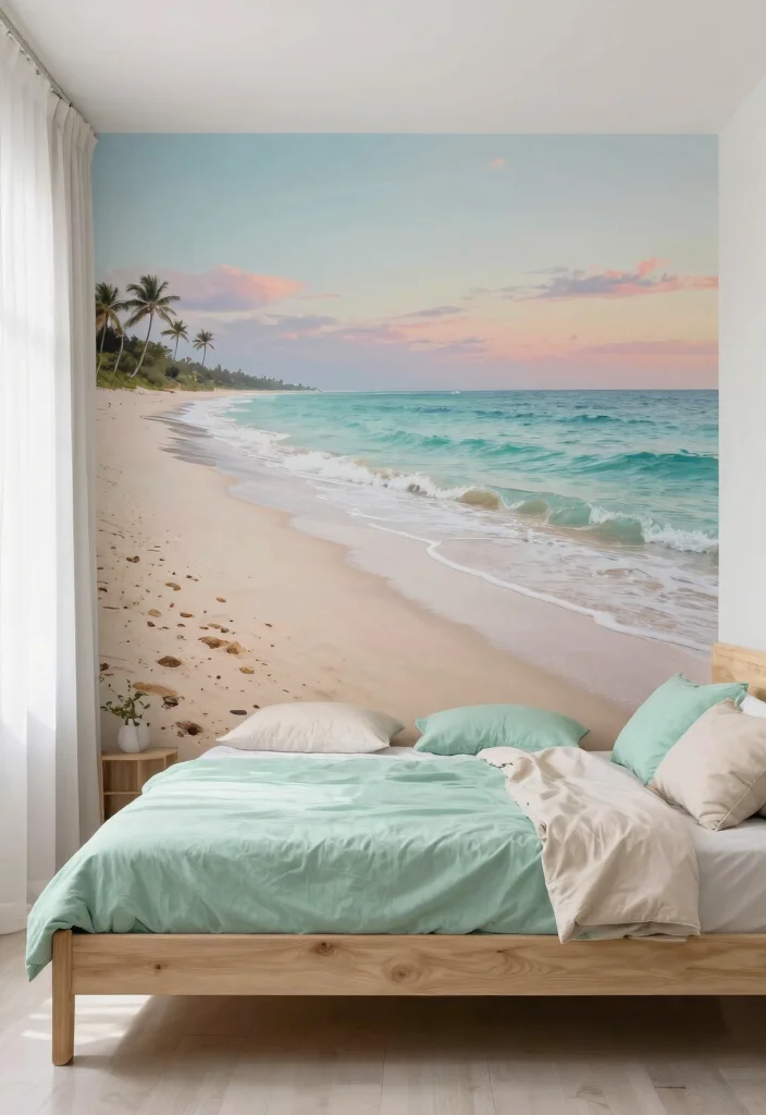 7 Breathtaking Mural Wall Art Ideas for Your Home 3. Ocean Themed Murals 0