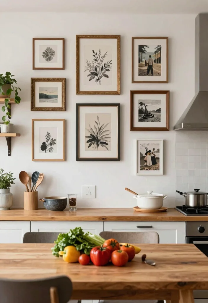7 Cute Kitchen Frames Ideas Wall Art Displays Conclusion 0