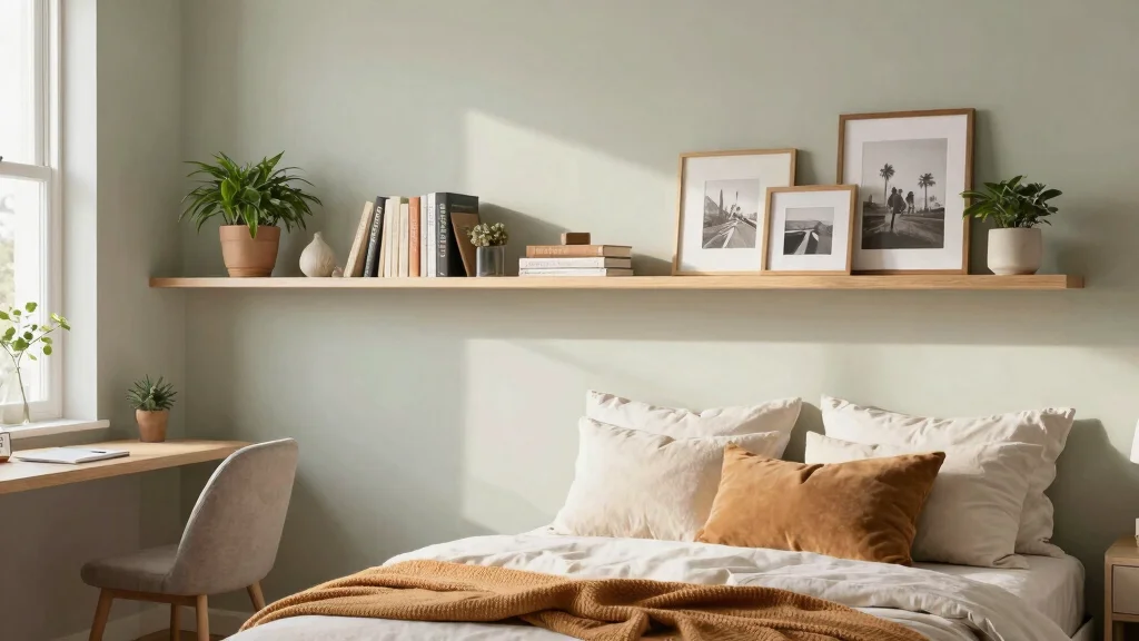7 Genius Shelf Along Top of Wall Bedroom Hacks