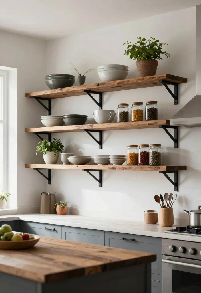 7 Pro Wall Shelf Placement Ideas to Enhance Any Room 6. Industrial Shelving for an Edgy Look 0