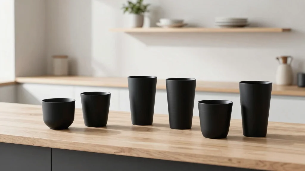 7 Sleek Black Tumbler Ideas for a Minimalist Look