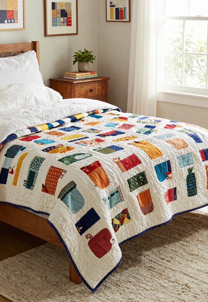 7 Unique Tumbler Quilt Concepts for Eco Friendly Home Decor 1. The Classic Tumbler Quilt 0