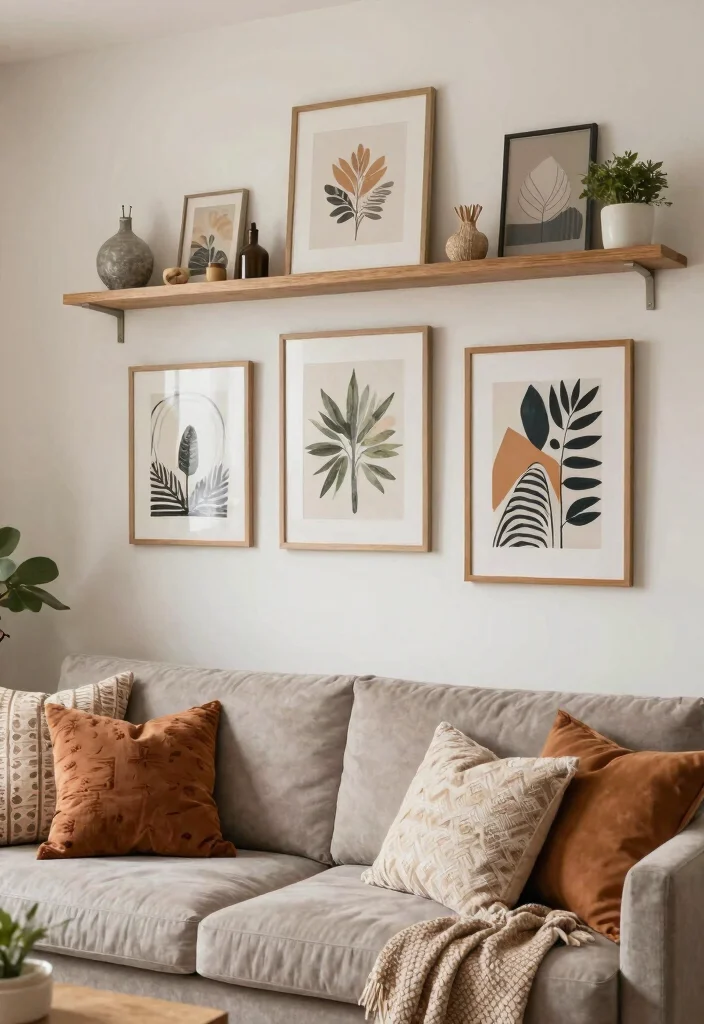 9 Beautiful Picture and Shelf Wall Ideas Gallery Mix Conclusion 0