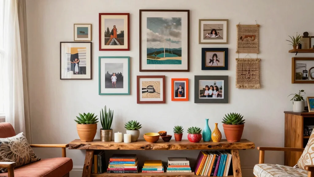 9 Beautiful Picture and Shelf Wall Ideas [Gallery Mix]