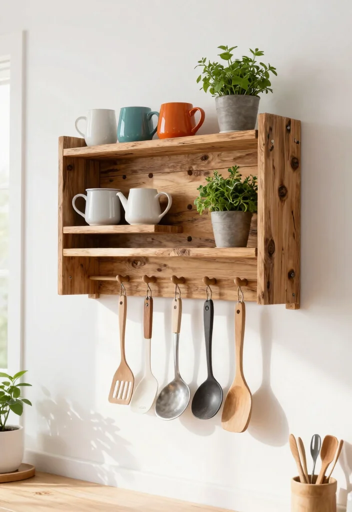 9 Charming Vintage Wall Shelf Ideas Thrifted Finds 5. Vintage Peg Shelves 0