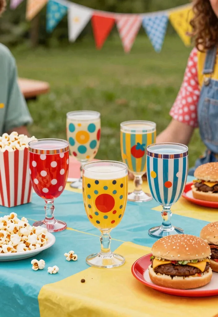 9 Chic Wine Tumbler Ideas for Girls Night Out 7. Retro Cool 0