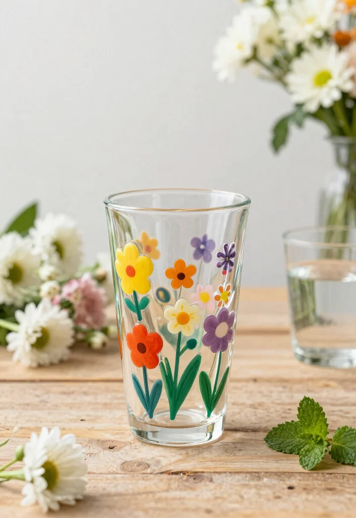 9 Clever Epoxy Tumbler Ideas for Smooth Finishes 1. Whimsical Floral Designs 0
