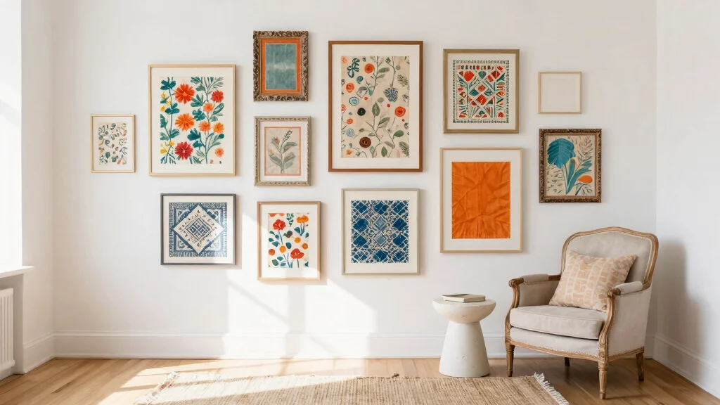 9 Clever Framed Fabric Wall Art Ideas [Save Money]