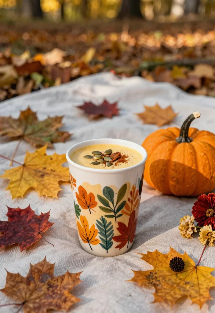 9 Cozy Fall Tumbler Ideas Pumpkin Spice Vibes 6. Chai Pumpkin Smoothie Tumbler 0