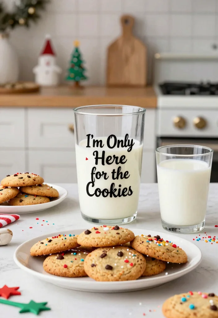 9 Funny Grinch Tumbler Ideas for Christmas Gifts 5. Im Only Here for the Cookies Tumbler 0