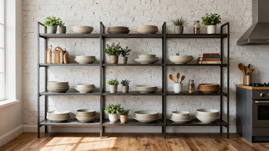 9 Industrial Metal Wall Shelf Ideas (Modern Edge)
