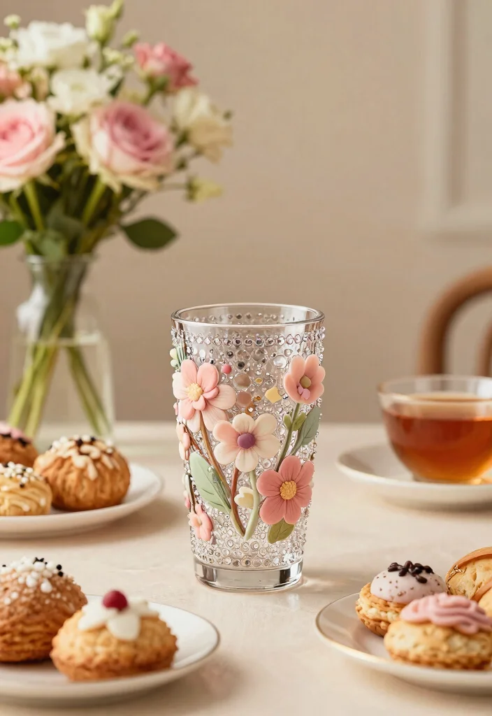9 Sparkly Rhinestone Tumbler Ideas for Bling Lovers 7. Mothers Day Sparkle 0