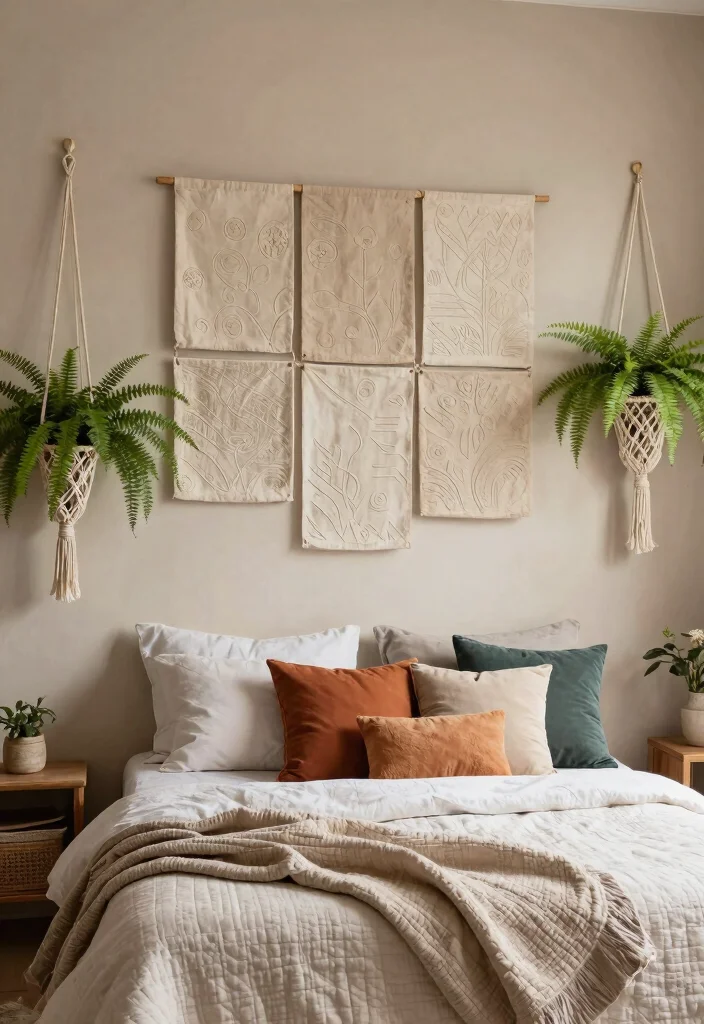 9 Trending Clay Wall Art DIY Ideas Boho Style 2. Textured Clay Wall Hangings 0