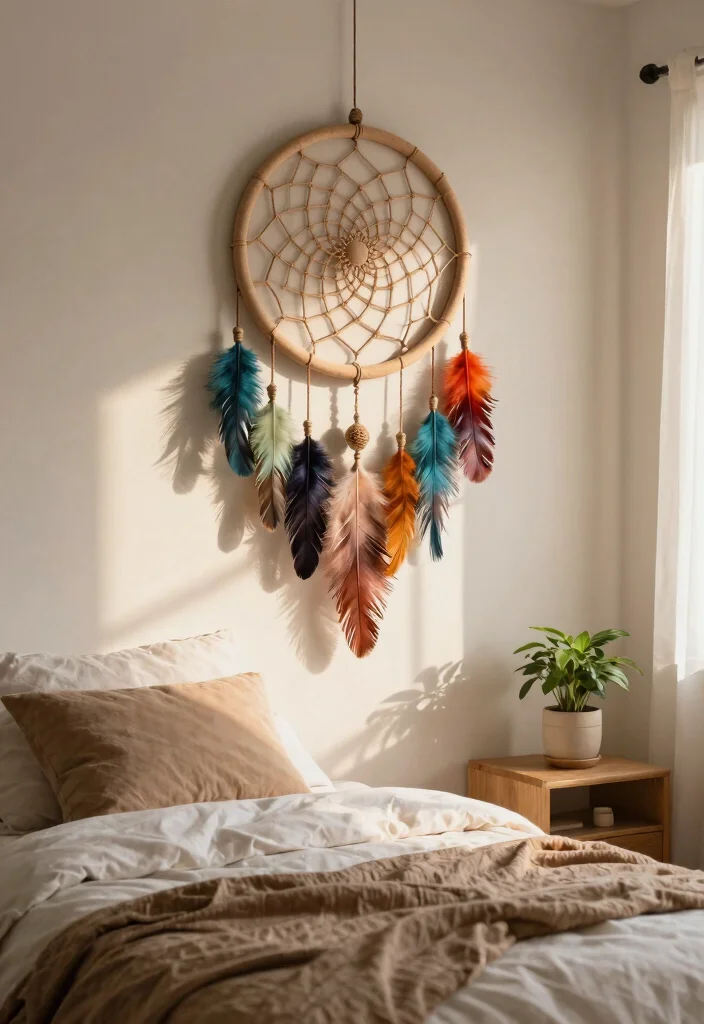 9 Trending Clay Wall Art DIY Ideas Boho Style 6. Clay Dreamcatchers 0