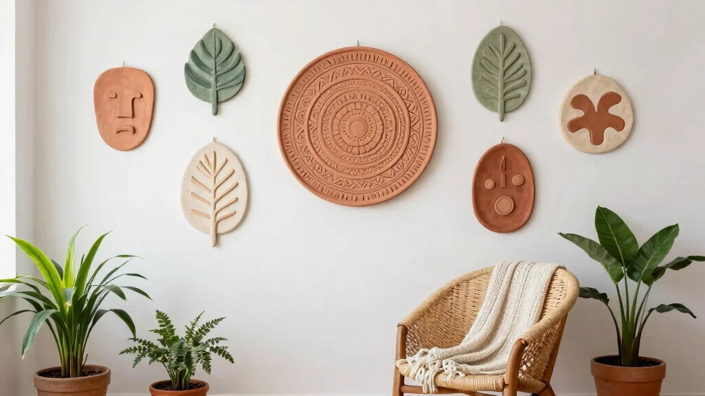 9 Trending Clay Wall Art DIY Ideas (Boho Style)