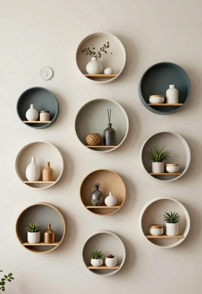 9 Unique Round Wall Shelf Decor Ideas for Geometric Minimalism Conclusion 0